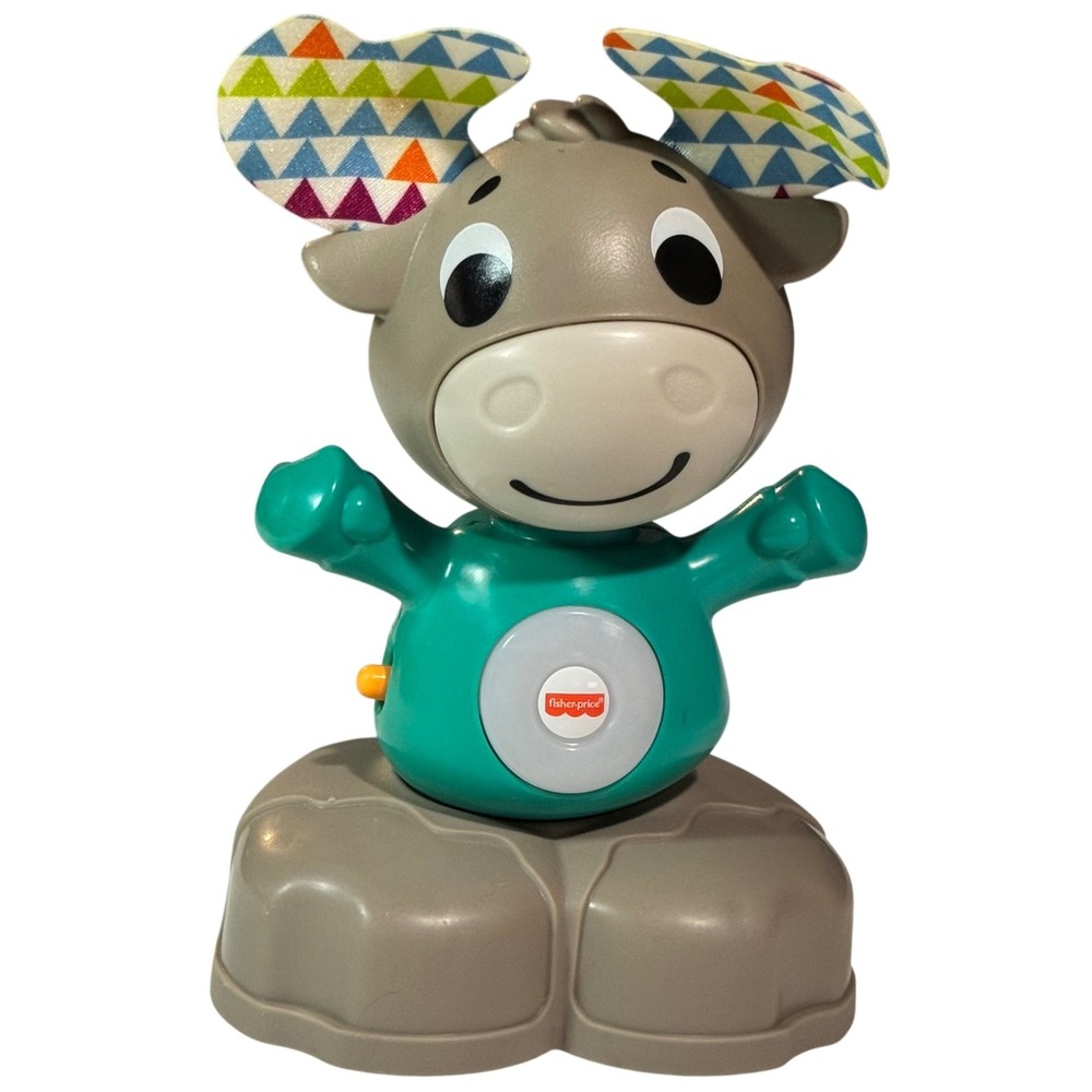 Fisher-Price Linkimals Musical Moose GFG03 Lights Sounds Tested Working
